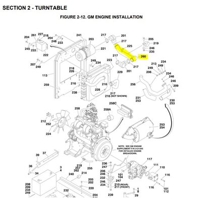 TUBE,AIR GM tuyau intake 1001116183 **net**