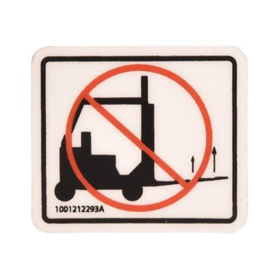DECAL,NO FORKLIFT
