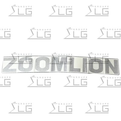 DECAL LOGO ZOOMLION 1600x200mm