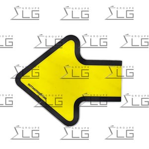 DECAL FLECHE JAUNE