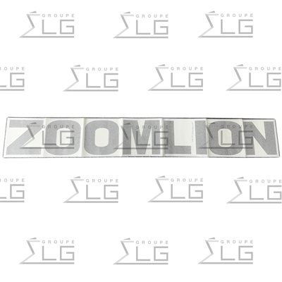 DECAL LOGO ZOOMLION