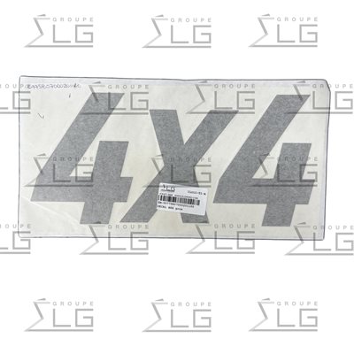 DECAL 4X4 gros