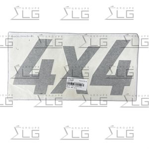 DECAL 4X4 gros