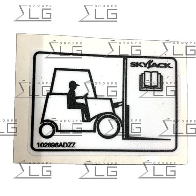 Label, VL, Fork Lift Boot