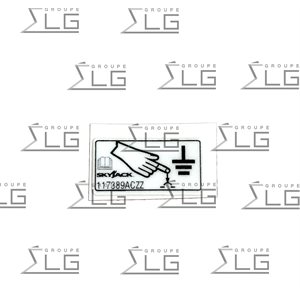 Label, VL, Ground Reset Stock