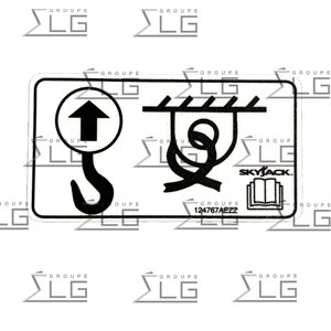 Label, VL, Lift Point / Tie Dow