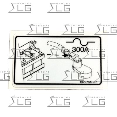 Label, VL, 300A Fuse Location